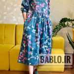 پیراهن پاییزه برگ