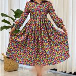 پیراهن بهار گلدار