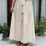 دامن لینن ساحل