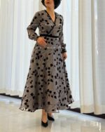پیراهن مجلسی نقره - Image 2